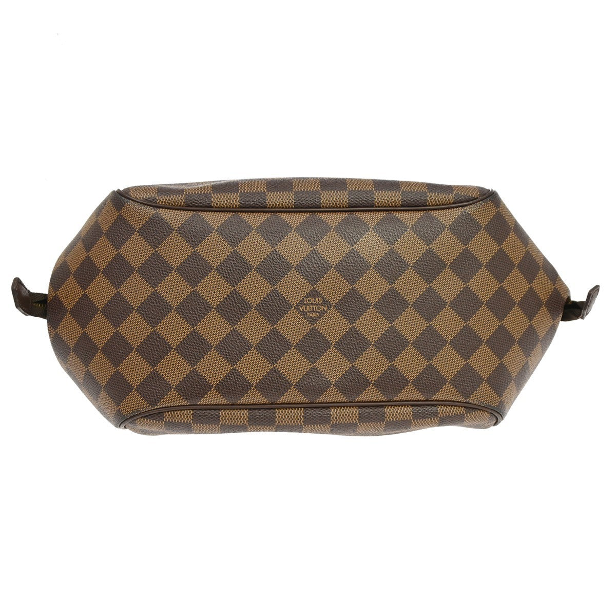 Louis Vuitton Belem Handbag Damier Brown Canvas Shoulder Bag Bag (Pre-Owned)
