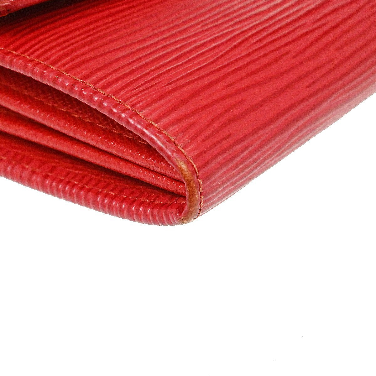 Louis Vuitton Wallet Epi Epi Leather Red Leather Wallets Accessory (Pre-Owned)