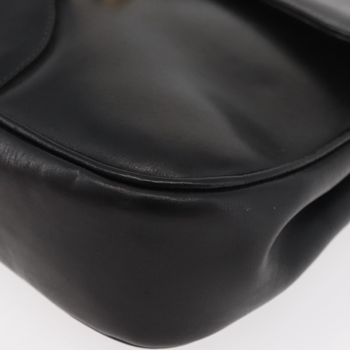 Gucci Sherry Line Shoulder Bag Leather Multicolour Leather Handbag (Pre-Owned)