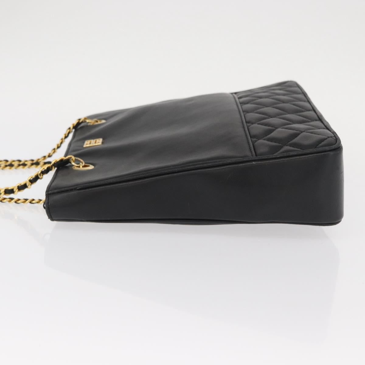 Givenchy Vintage 4G Shoulder Bag Leather Black Leather Shoulder Bag Bag (Pre-Owned)