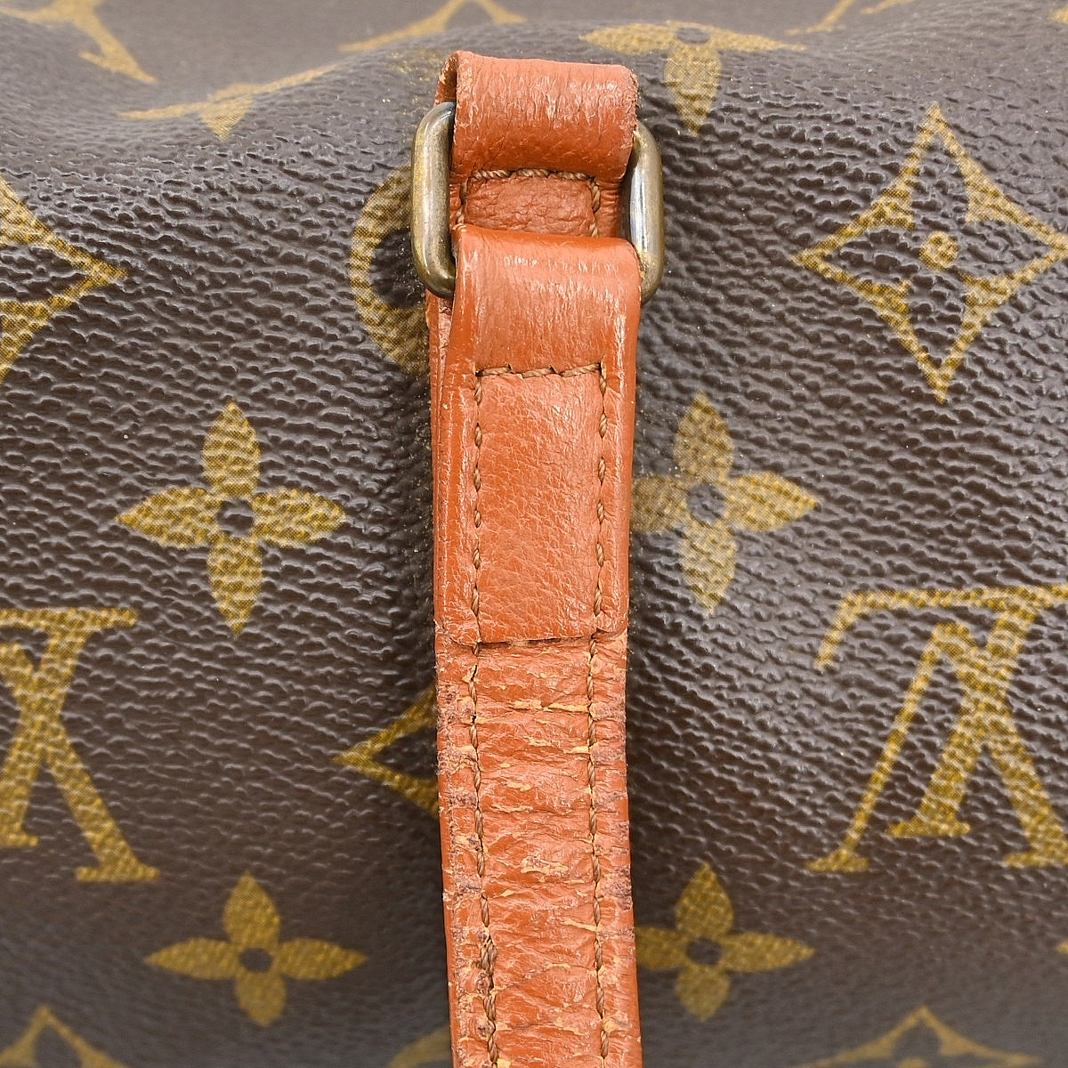 Louis Vuitton Papillon Handbag Monogram Canvas Brown Canvas Handbag (Pre-Owned)