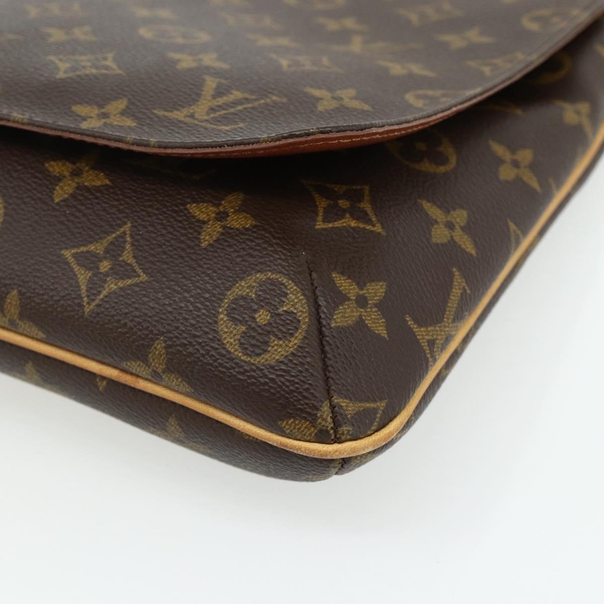 Louis Vuitton Musette Salsa Handbag Monogram Canvas Brown Canvas Shoulder Bag Bag (Pre-Owned)