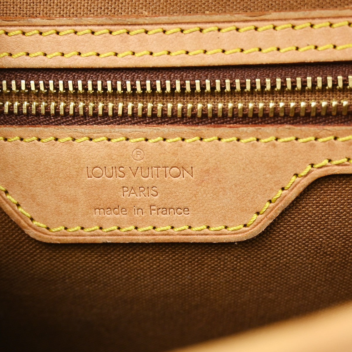 Louis Vuitton Sologne Handbag Monogram Canvas Brown Canvas Shoulder Bag Bag (Pre-Owned)