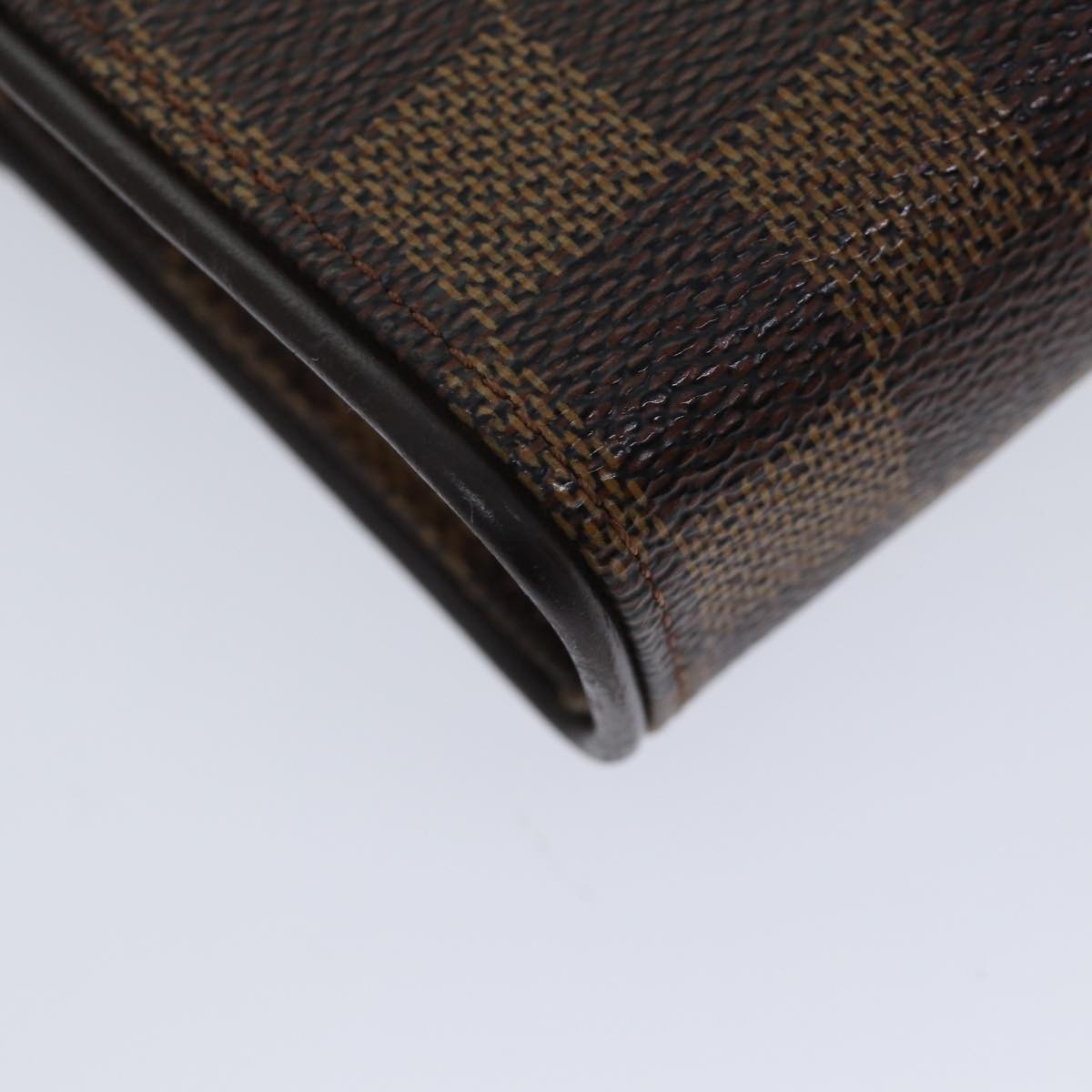 Louis Vuitton Florentine Waist Bag Damier Canvas Brown Canvas Clutche & Pouche Bag (Pre-Owned)