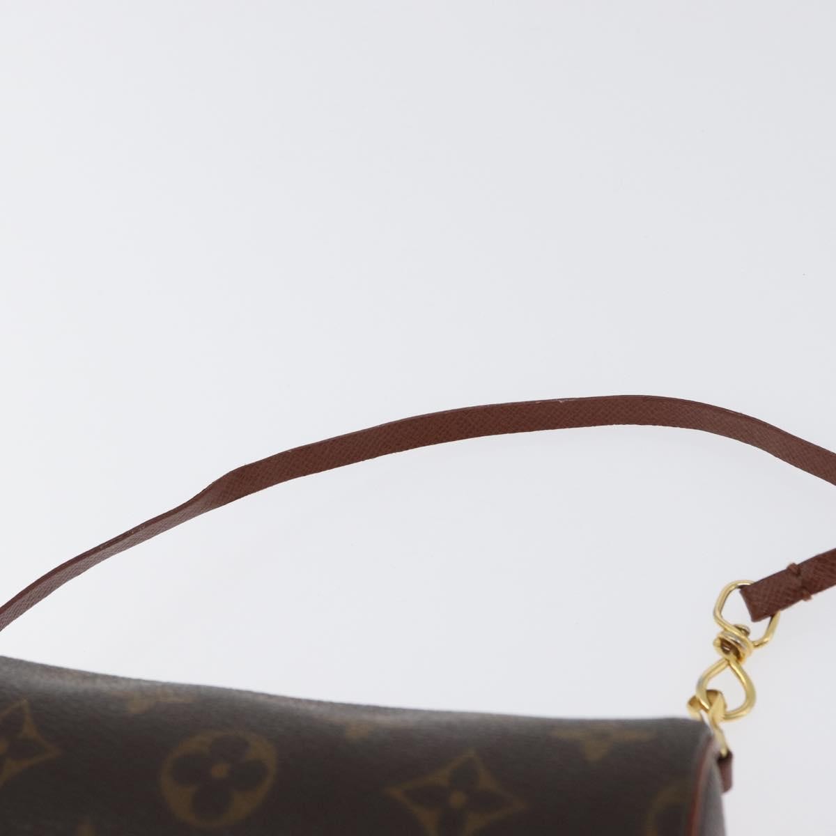 Louis Vuitton Papillon Pochette Monogram Canvas Brown Canvas Clutche & Pouche Bag (Pre-Owned)