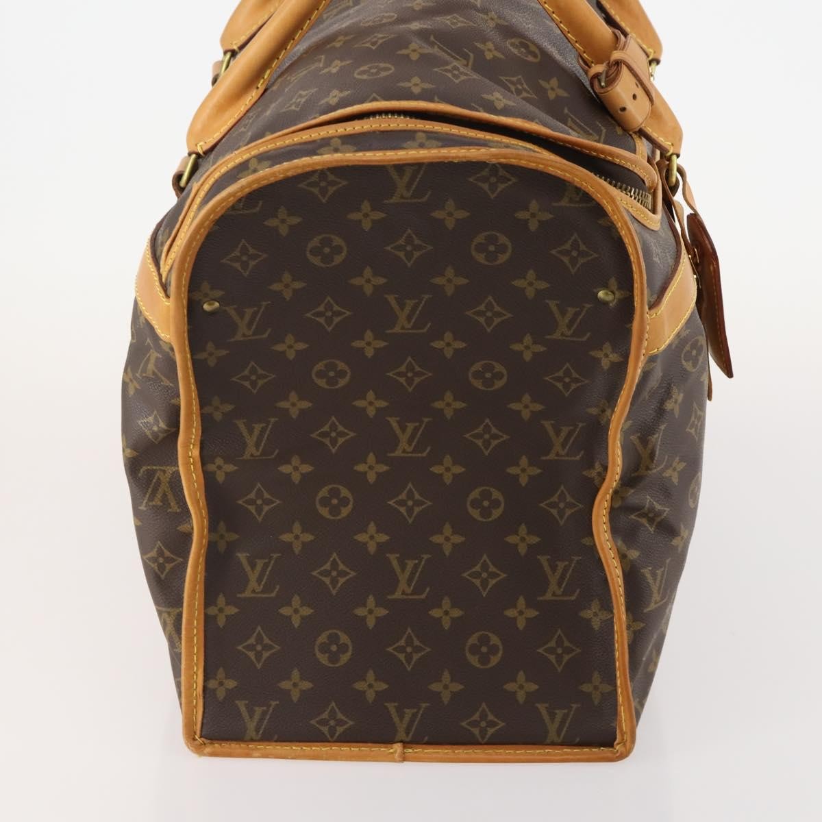 Louis Vuitton Dog Carrier Bag Monogram Canvas Multicolour Canvas Travel Bag Bag (Pre-Owned)
