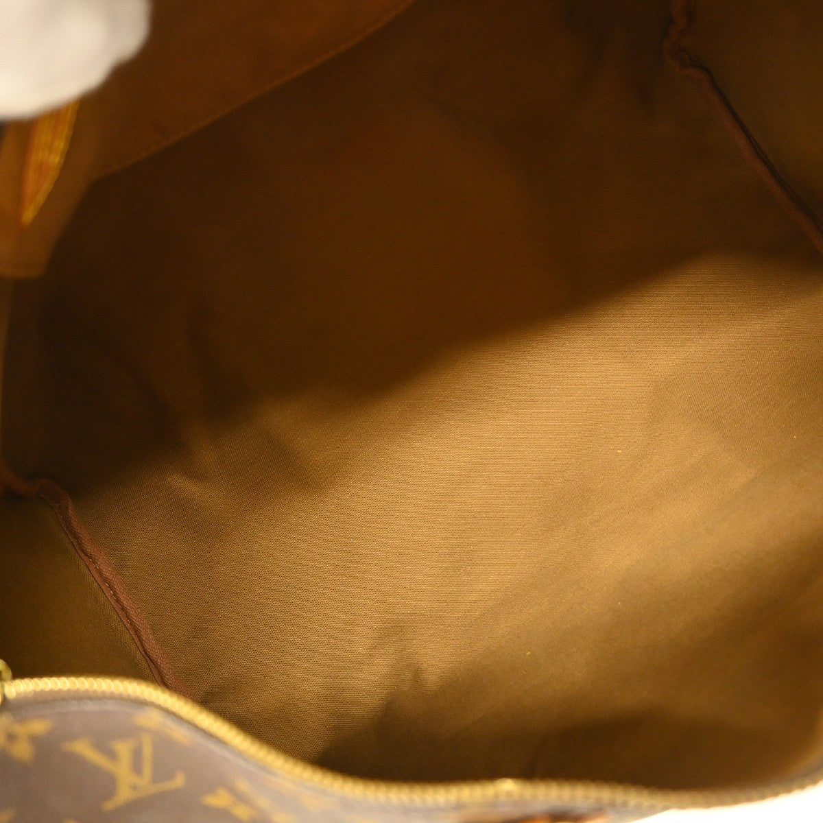 Louis Vuitton Speedy Handbag Monogram Canvas Brown Canvas Handbag (Pre-Owned)