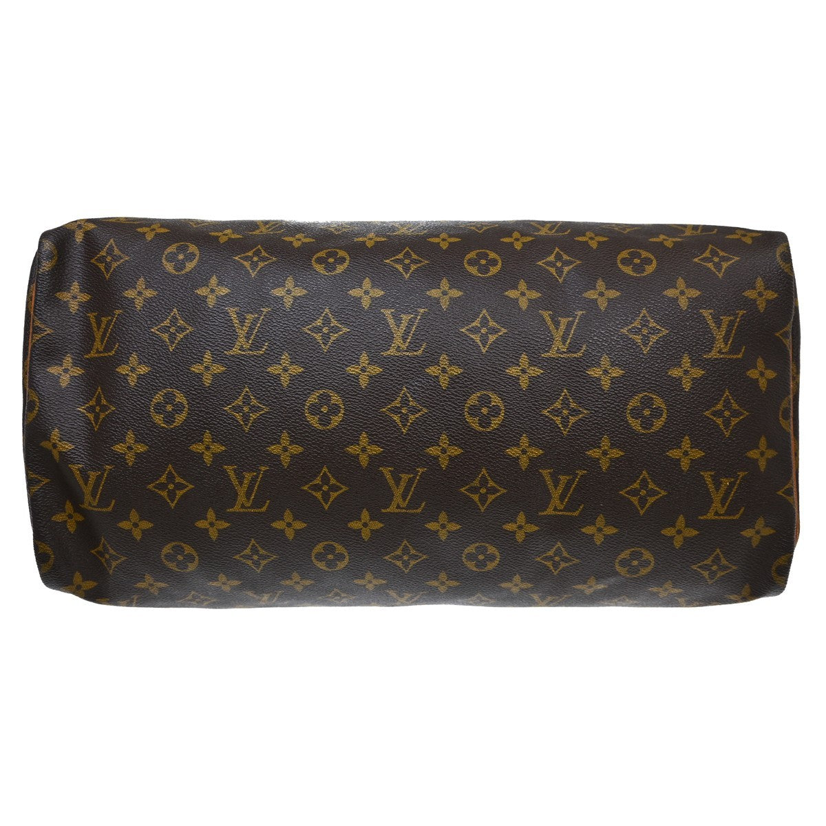 Louis Vuitton Speedy Handbag Monogram Canvas Brown Canvas Handbag (Pre-Owned)