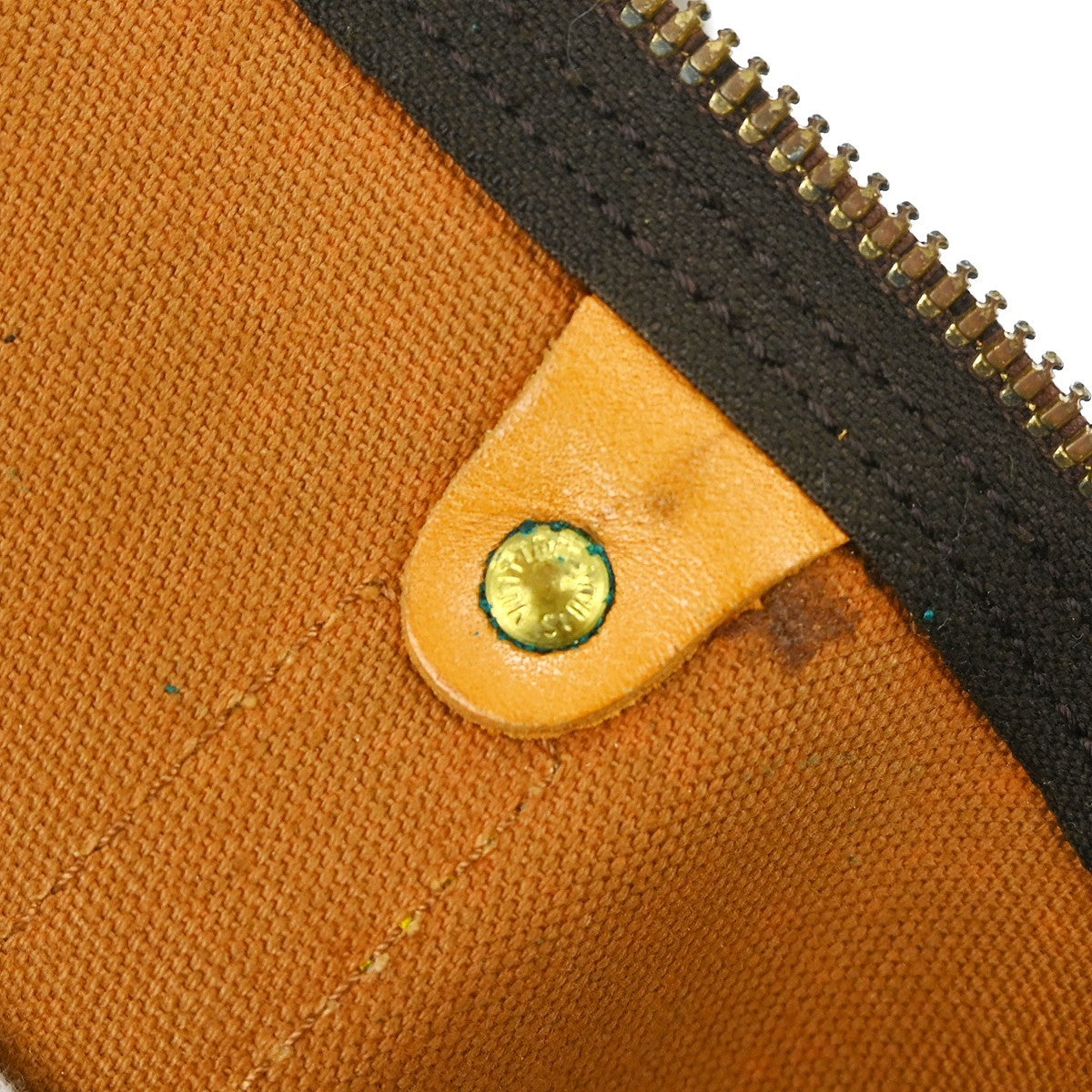 Louis Vuitton Keepall Bandouliere Bag Monogram Canvas Brown Canvas Travel Bag Bag (Pre-Owned)