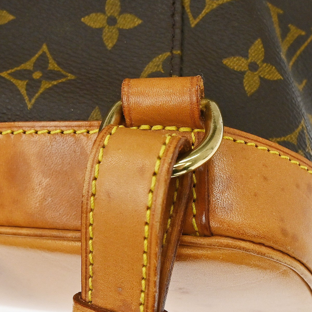 Louis Vuitton Vintage Montsouris Backpack Monogram Canvas Brown Canvas Backpack Bag (Pre-Owned)
