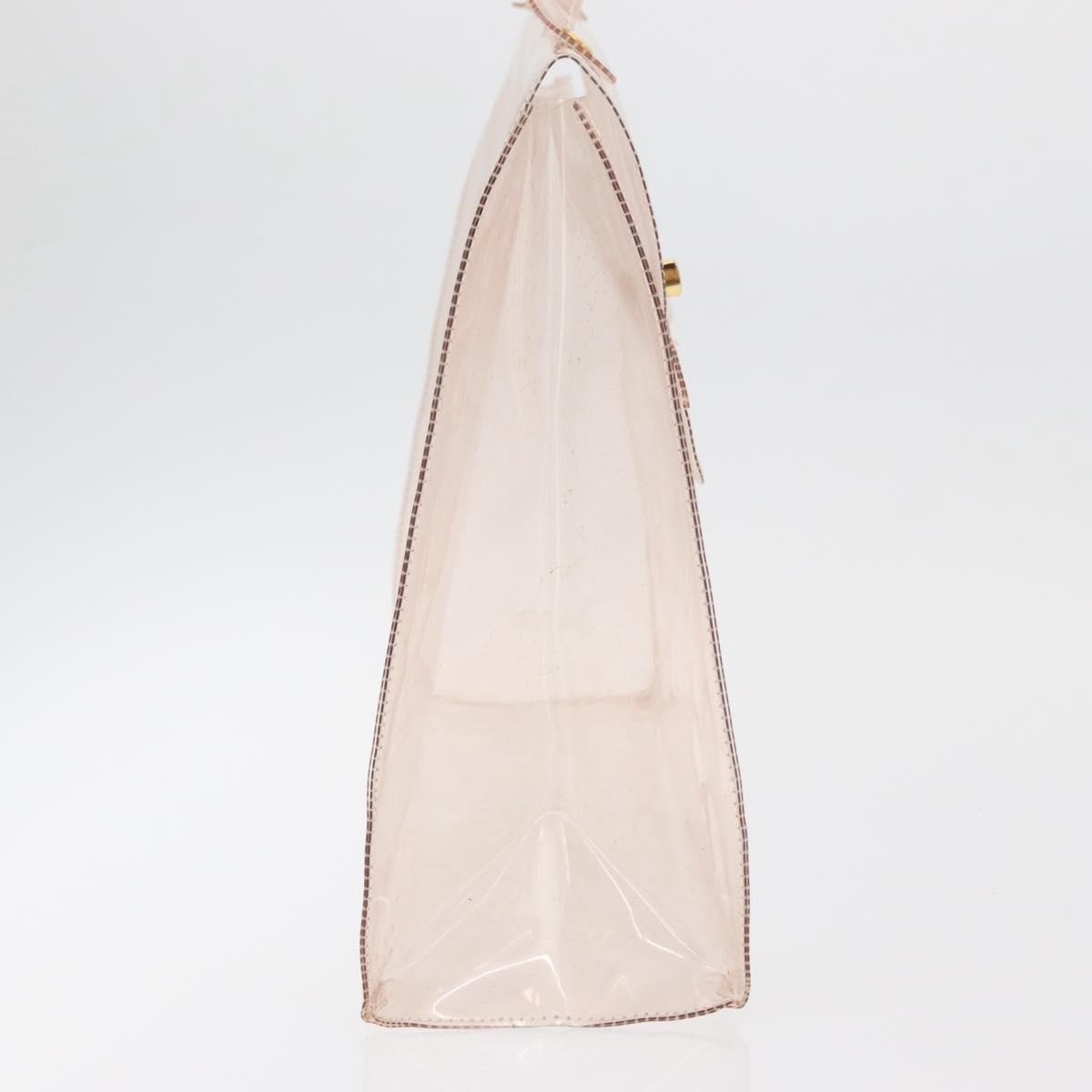 Hermes Kelly Souvenir Bag Vinyl Clear Plastic Handbag (Pre-Owned)