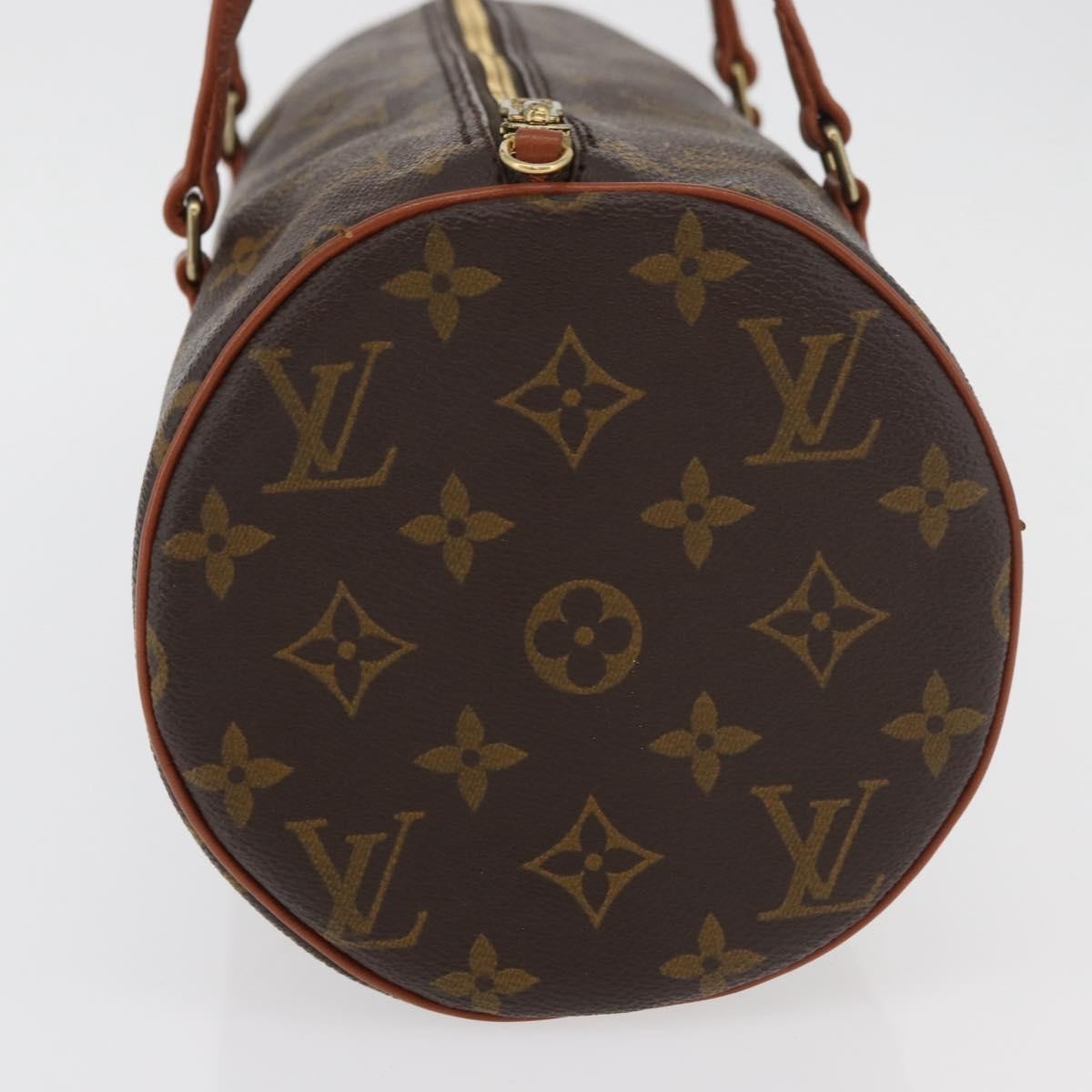 Louis Vuitton Papillon Handbag Monogram Canvas Brown Canvas Handbag (Pre-Owned)