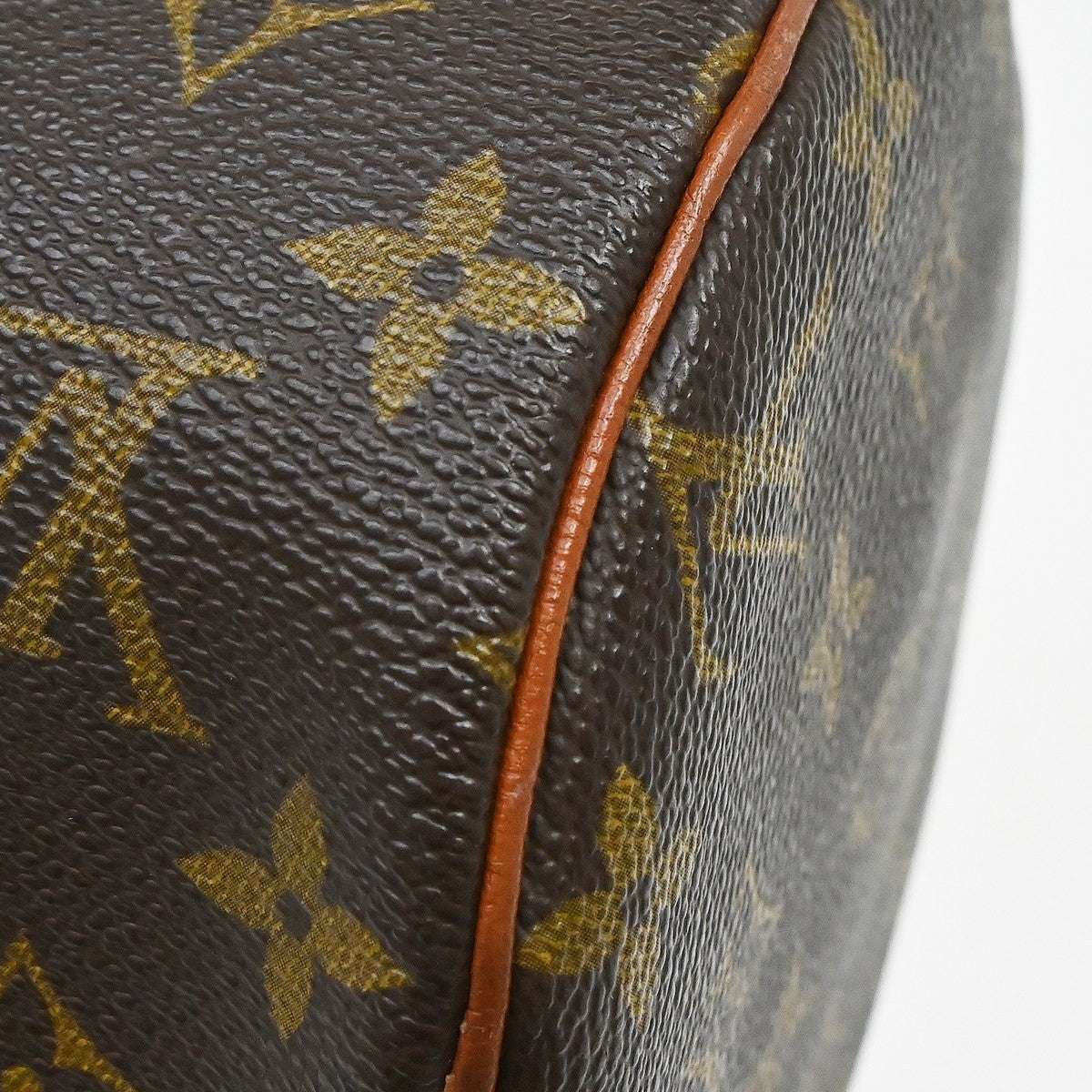 Louis Vuitton Papillon Handbag Monogram Canvas Brown Canvas Handbag (Pre-Owned)