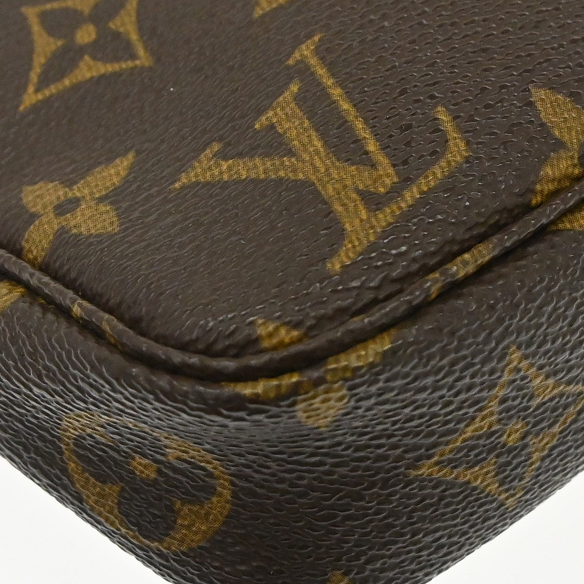Louis Vuitton Pochette Accessoires Nm Monogram Canvas Brown Canvas Clutche & Pouche Bag (Pre-Owned)
