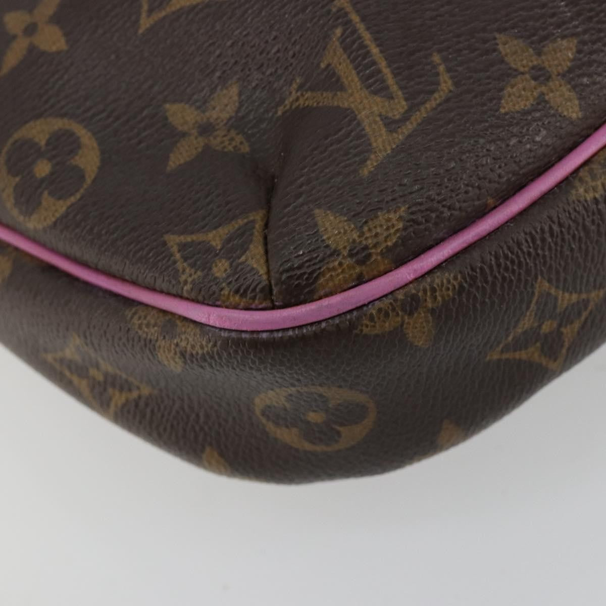 Louis Vuitton Odeon Handbag Monogram Canvas Brown Canvas Shoulder Bag Bag (Pre-Owned)