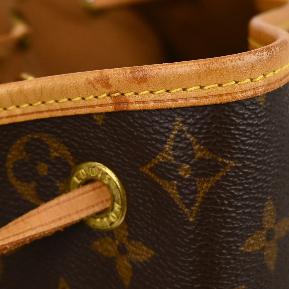 Louis Vuitton Vintage Montsouris Backpack Monogram Canvas Brown Canvas Backpack Bag (Pre-Owned)