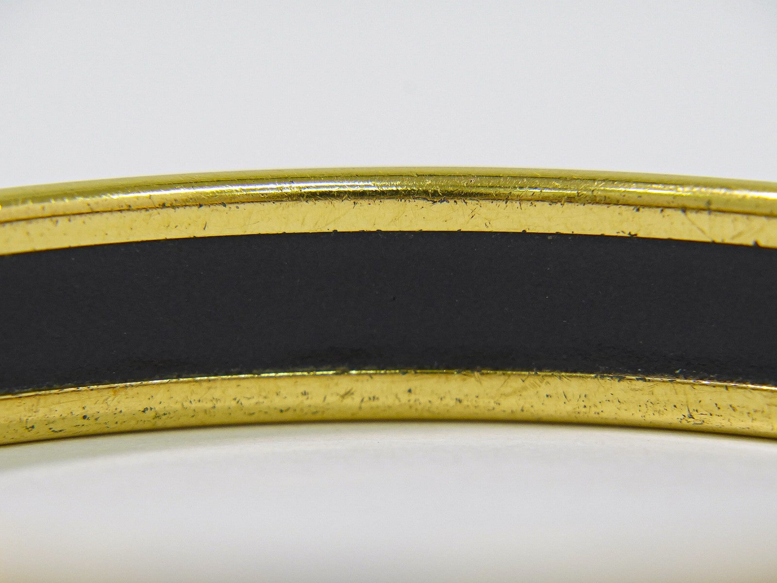 Hermes Enamel Bracelet Metal And Enamel Multicolour Gold_Plated Bracelet Jewelry (Pre-Owned)