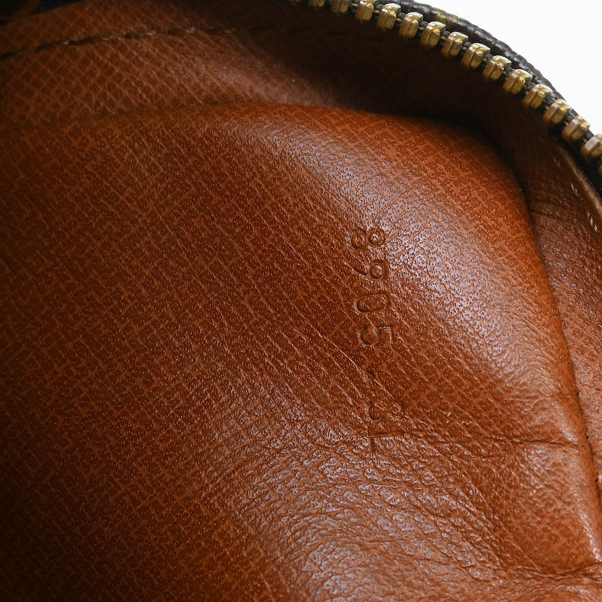 Louis Vuitton Danube Handbag Monogram Canvas Brown Canvas Shoulder Bag Bag (Pre-Owned)