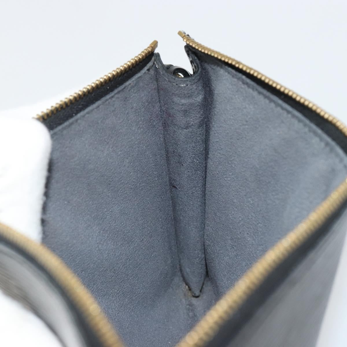 Louis Vuitton Pochette Accessoires Epi Leather Black Leather Clutche & Pouche Bag (Pre-Owned)