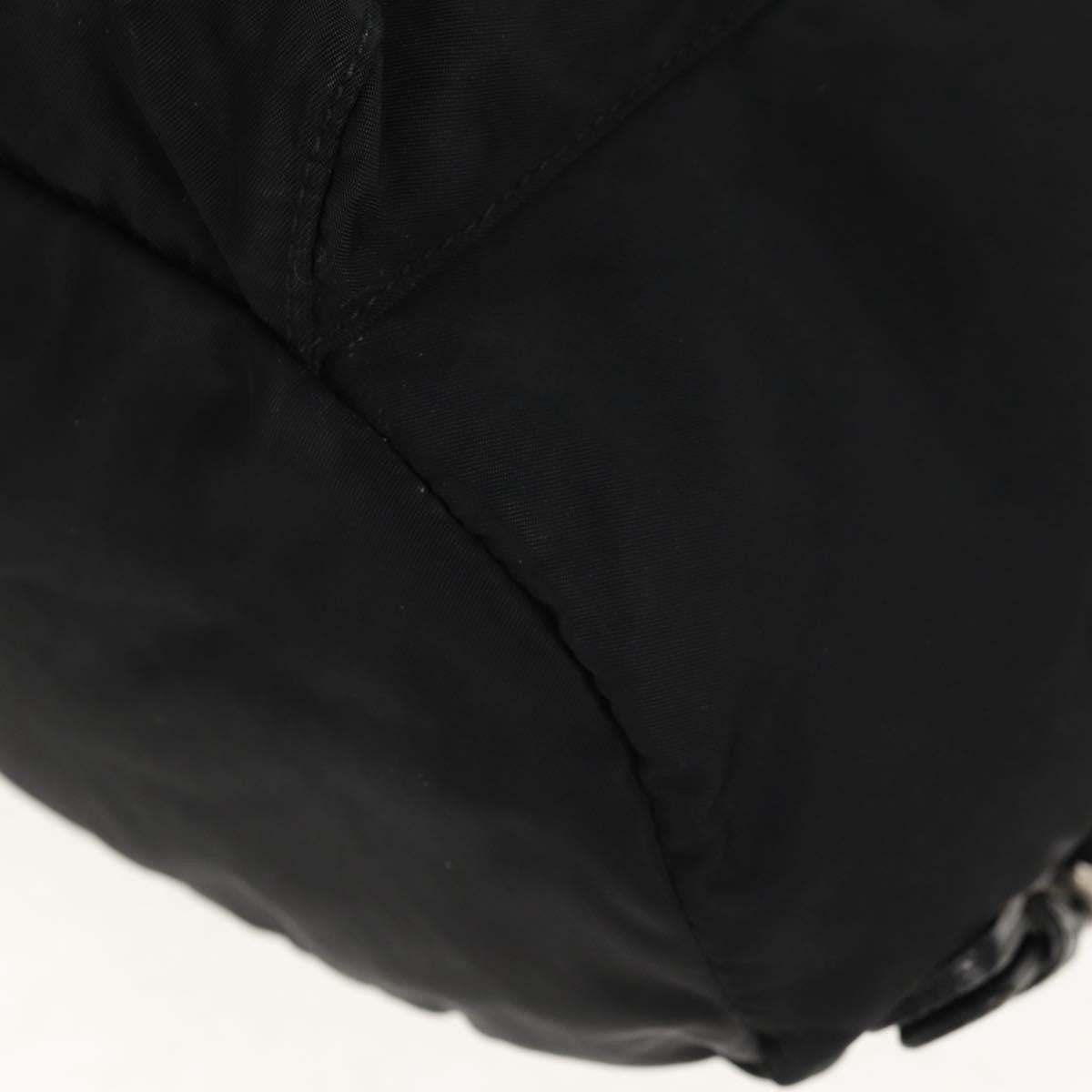 Prada Front Pocket Backpack Tessuto Black Nylon Backpack Bag (Pre-Owned)