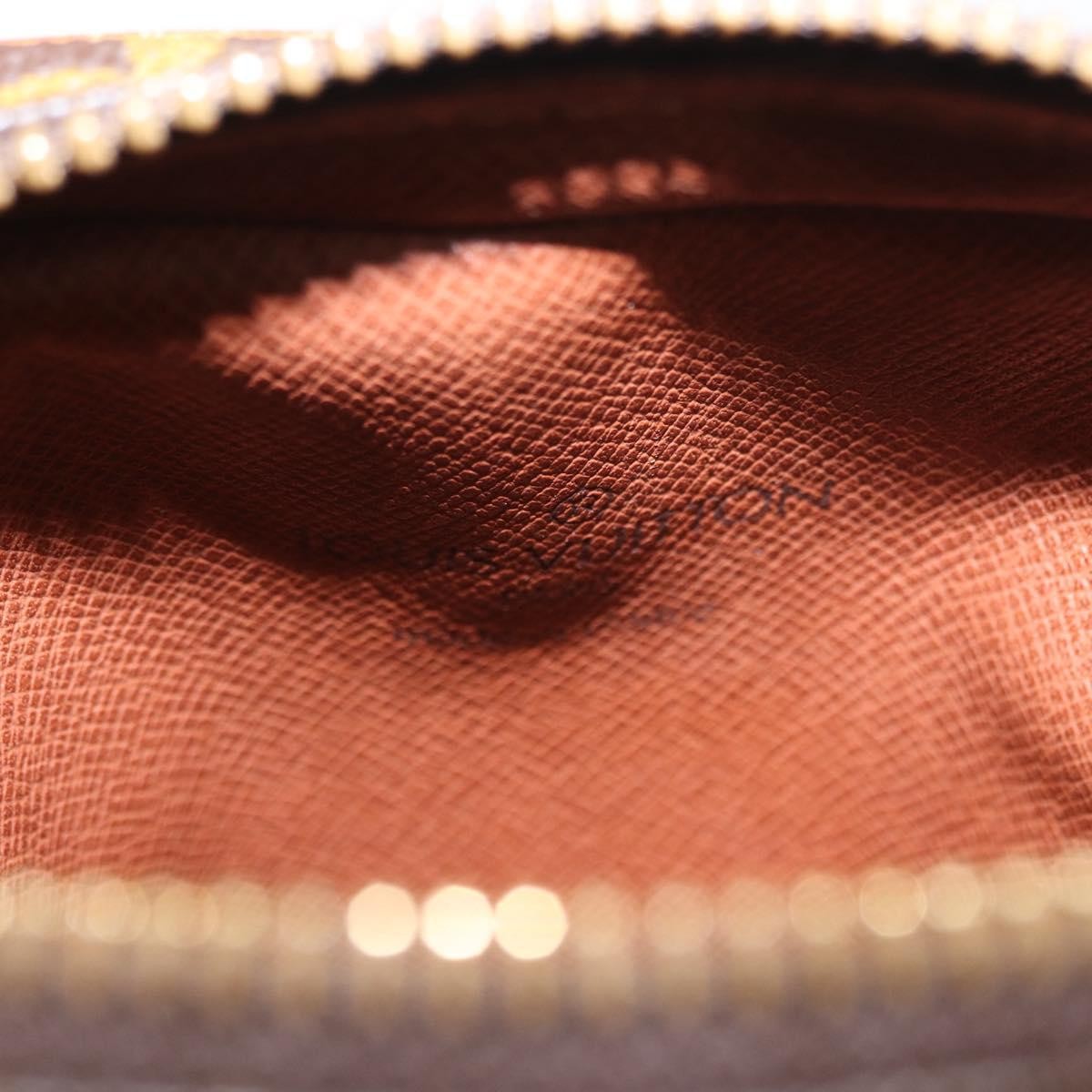 Louis Vuitton Danube Handbag Monogram Canvas Brown Canvas Shoulder Bag Bag (Pre-Owned)