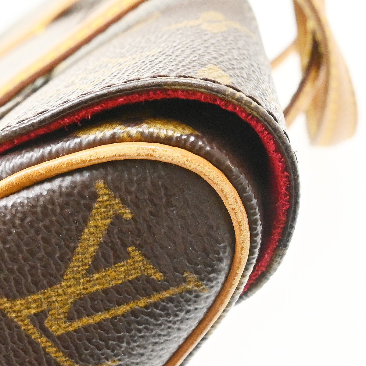 Louis Vuitton Sonatine Handbag Monogram Canvas Brown Canvas Handbag (Pre-Owned)