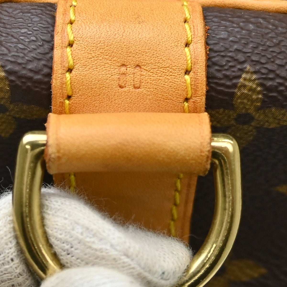Louis Vuitton Keepall Bandouliere Bag Monogram Canvas Brown Canvas Travel Bag Bag (Pre-Owned)