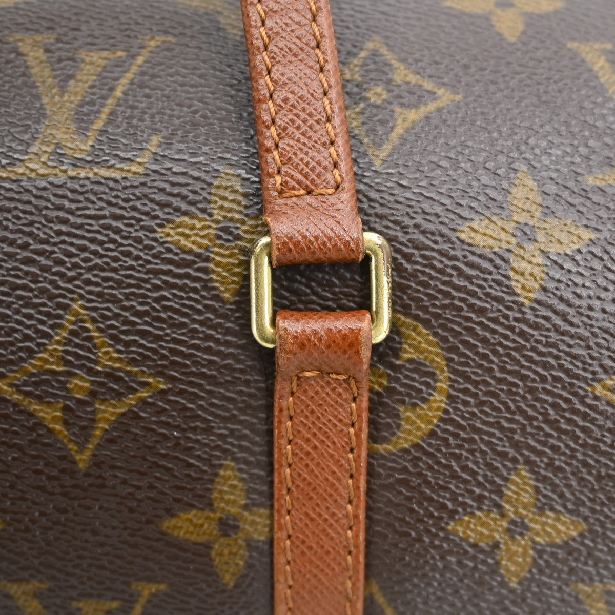 Louis Vuitton Papillon Handbag Monogram Canvas Brown Canvas Handbag (Pre-Owned)