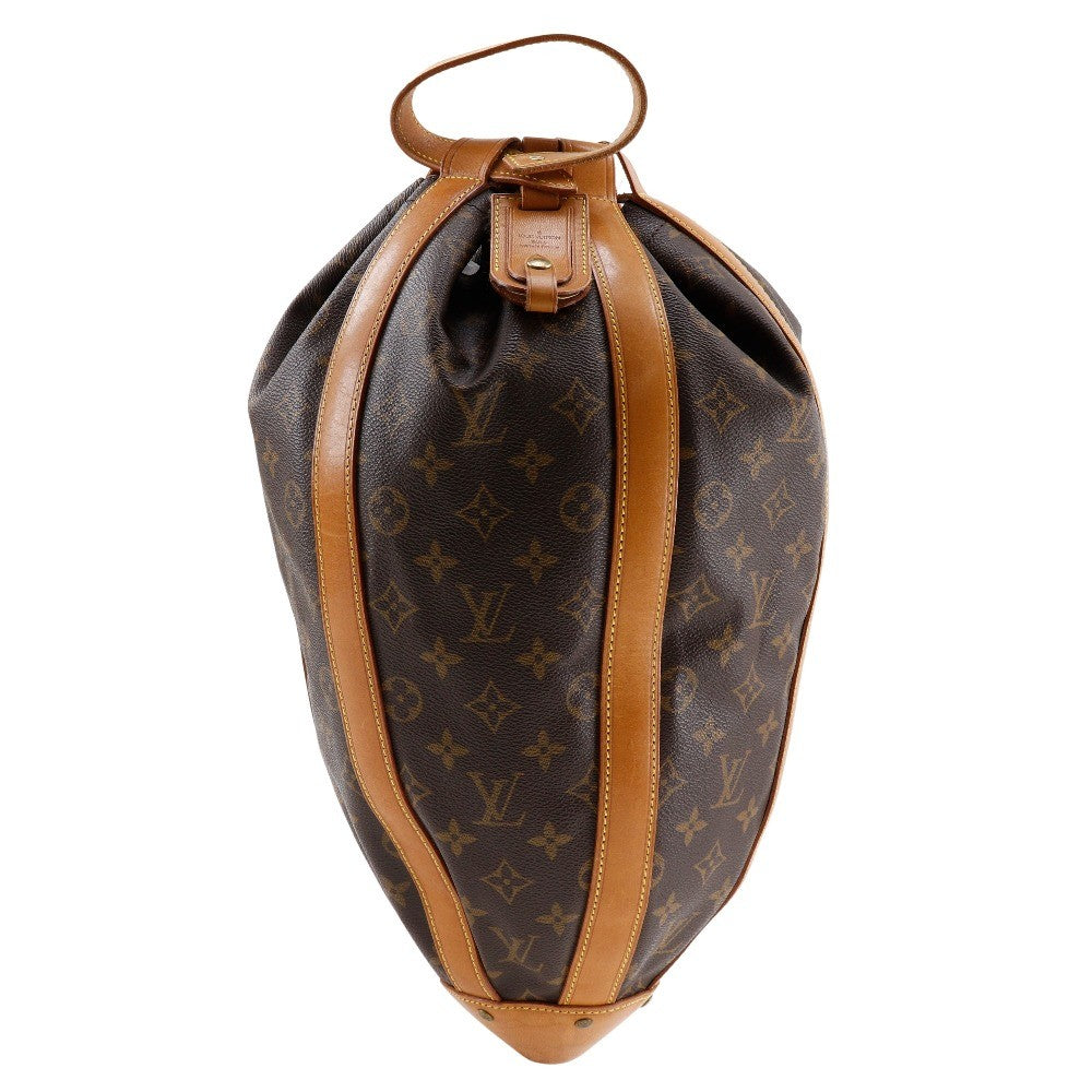 Louis Vuitton Romeo Gigli Handbag Monogram Canvas Brown Canvas Shoulder Bag Bag (Pre-Owned)