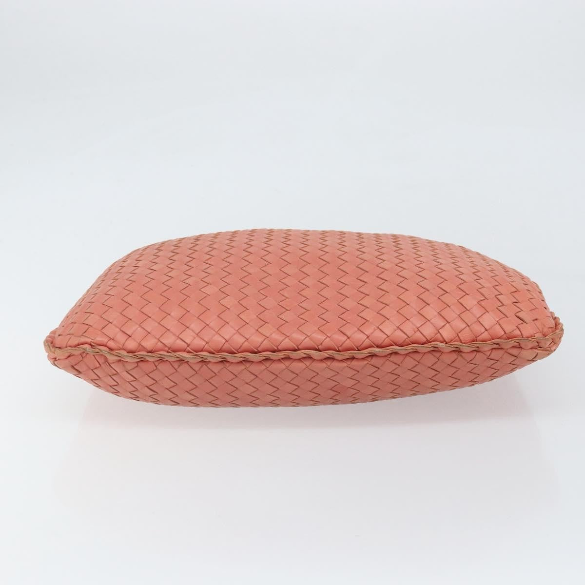 Bottega Veneta Veneta Hobo Intrecciato Nappa Pink Leather Handbag (Pre-Owned)