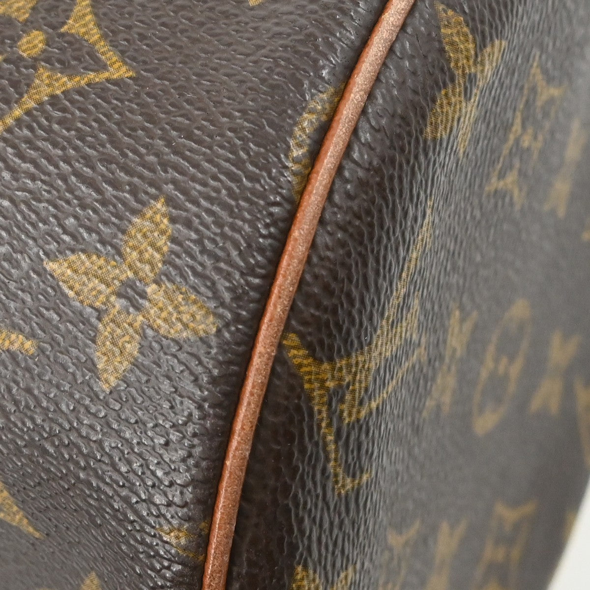 Louis Vuitton Papillon Handbag Monogram Canvas Brown Canvas Handbag (Pre-Owned)