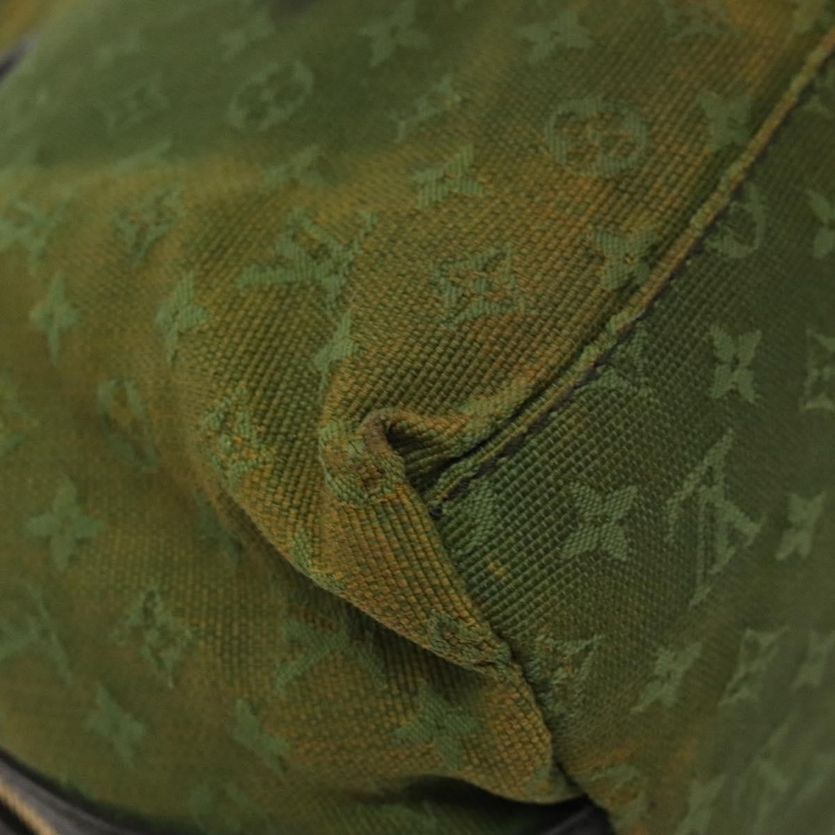Louis Vuitton Sac Mary Kate Handbag Mini Lin Khaki Canvas Handbag (Pre-Owned)