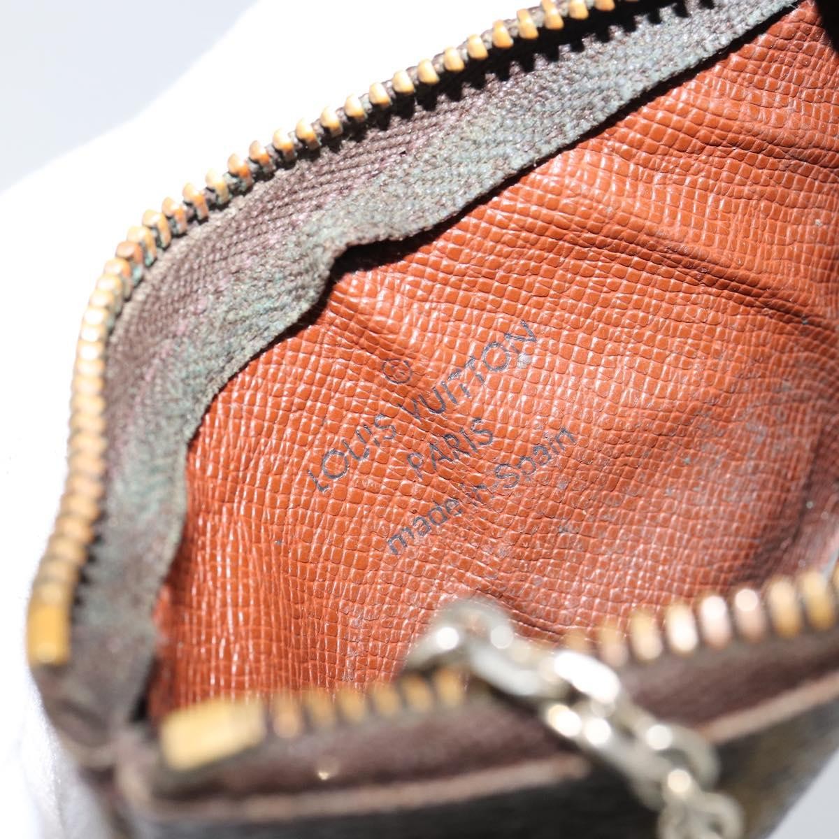 Louis Vuitton Pochette Clés Monogram Canvas Brown Canvas Wallets Accessory (Pre-Owned)