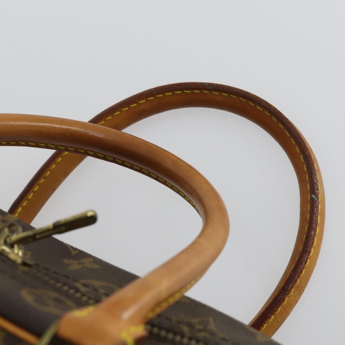 Louis Vuitton Sirius Handbag Monogram Canvas Brown Canvas Travel Bag Bag (Pre-Owned)