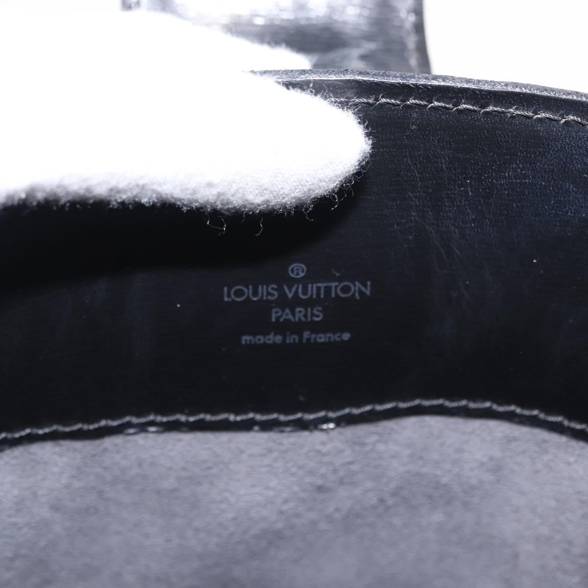 Louis Vuitton Cluny Shoulder Bag Epi Leather Black Leather Shoulder Bag Bag (Pre-Owned)