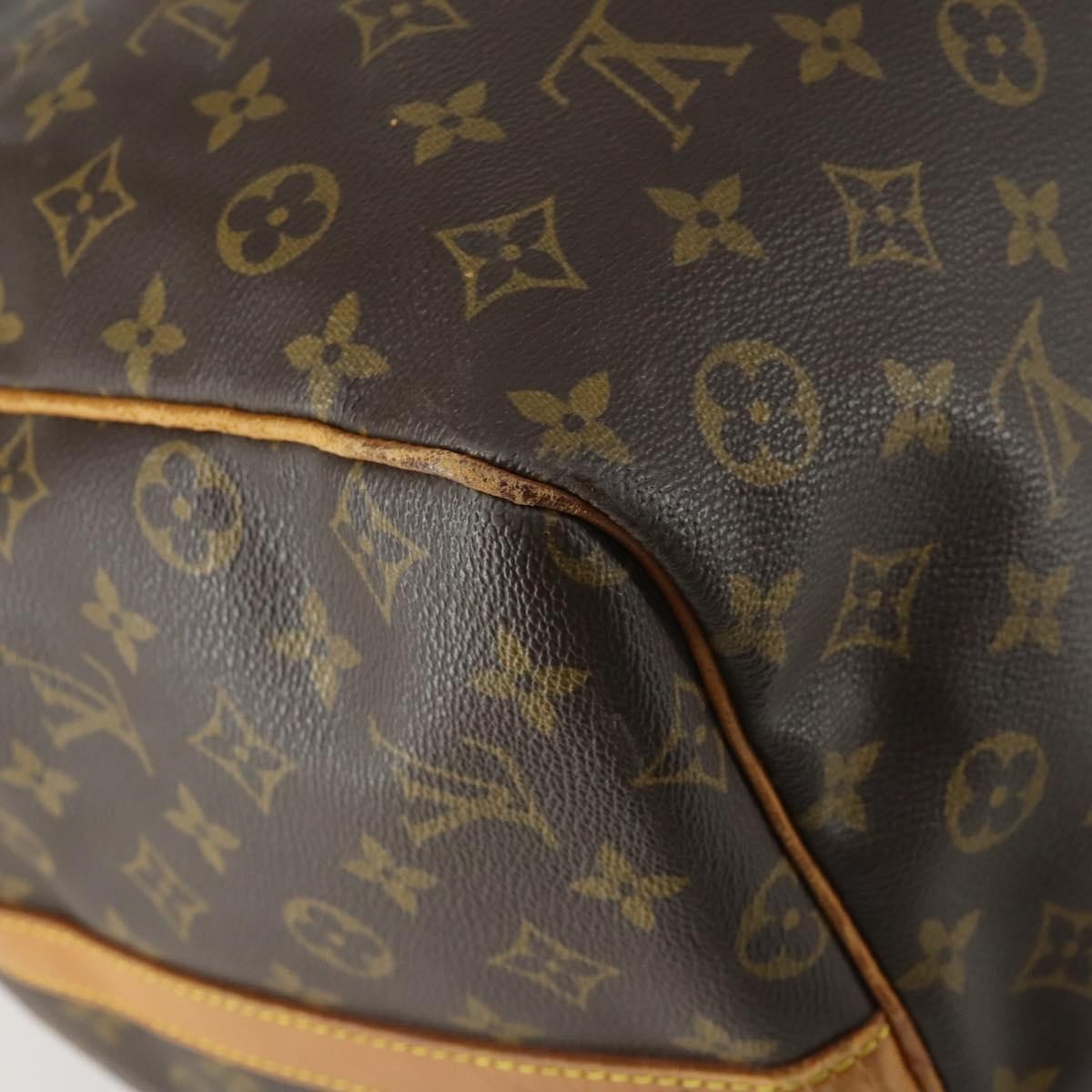 Louis Vuitton Keepall Bandouliere Bag Monogram Canvas Brown Canvas Travel Bag Bag (Pre-Owned)