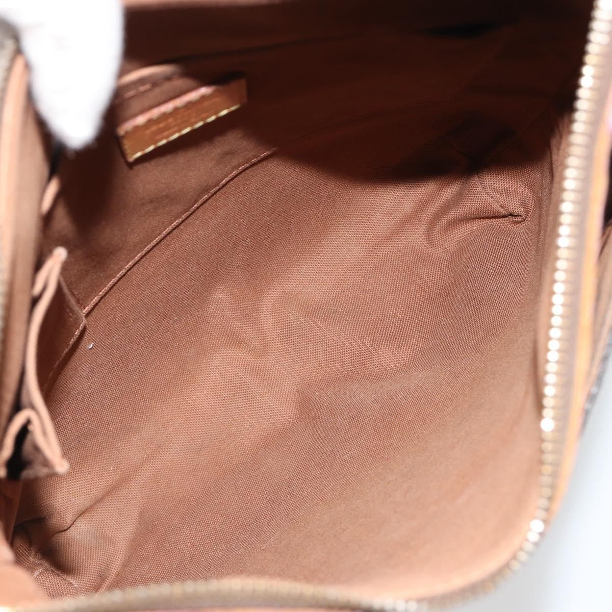 Louis Vuitton Odeon Handbag Monogram Canvas Brown Canvas Shoulder Bag Bag (Pre-Owned)