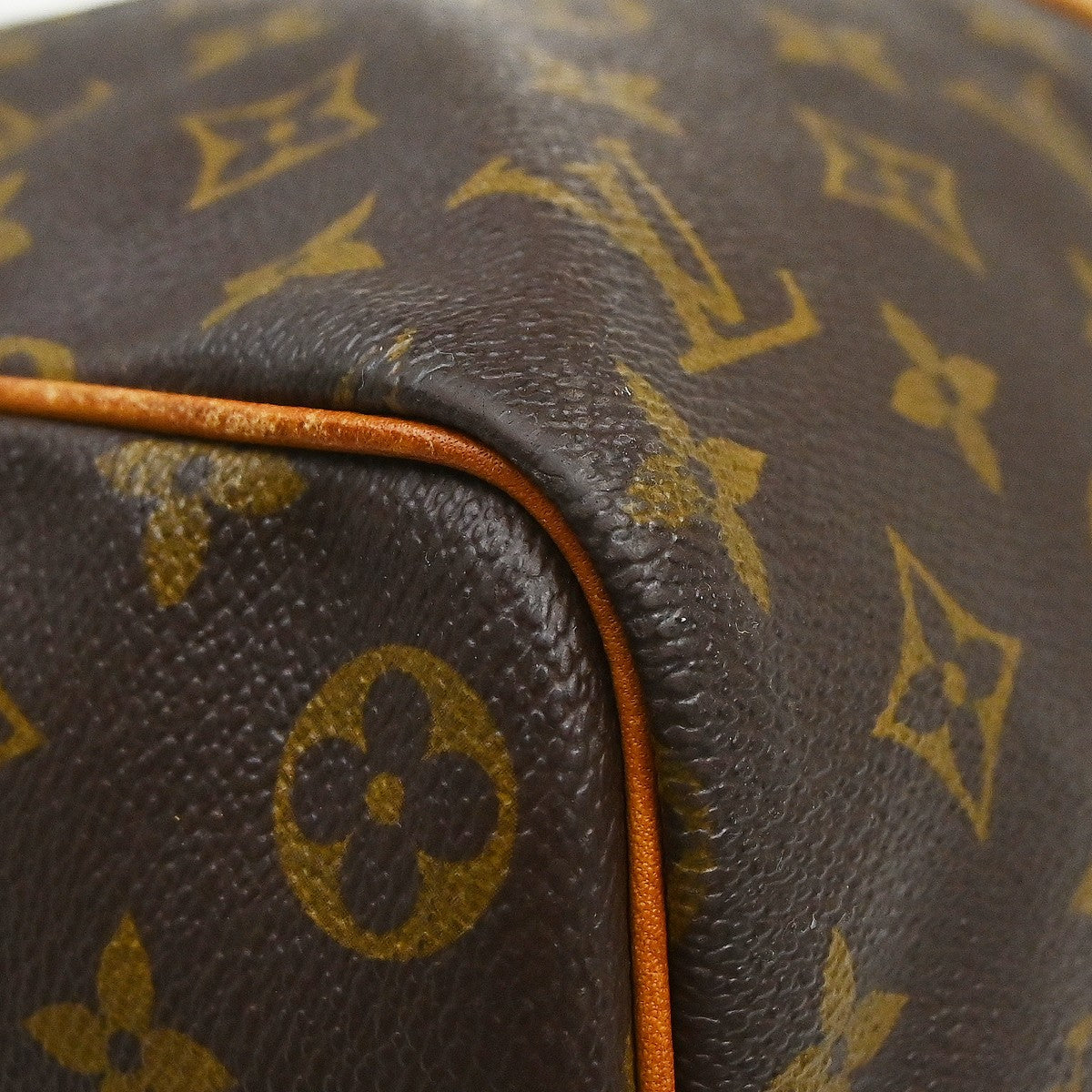 Louis Vuitton Keepall Bag Monogram Canvas Brown Canvas Travel Bag Bag (Pre-Owned)