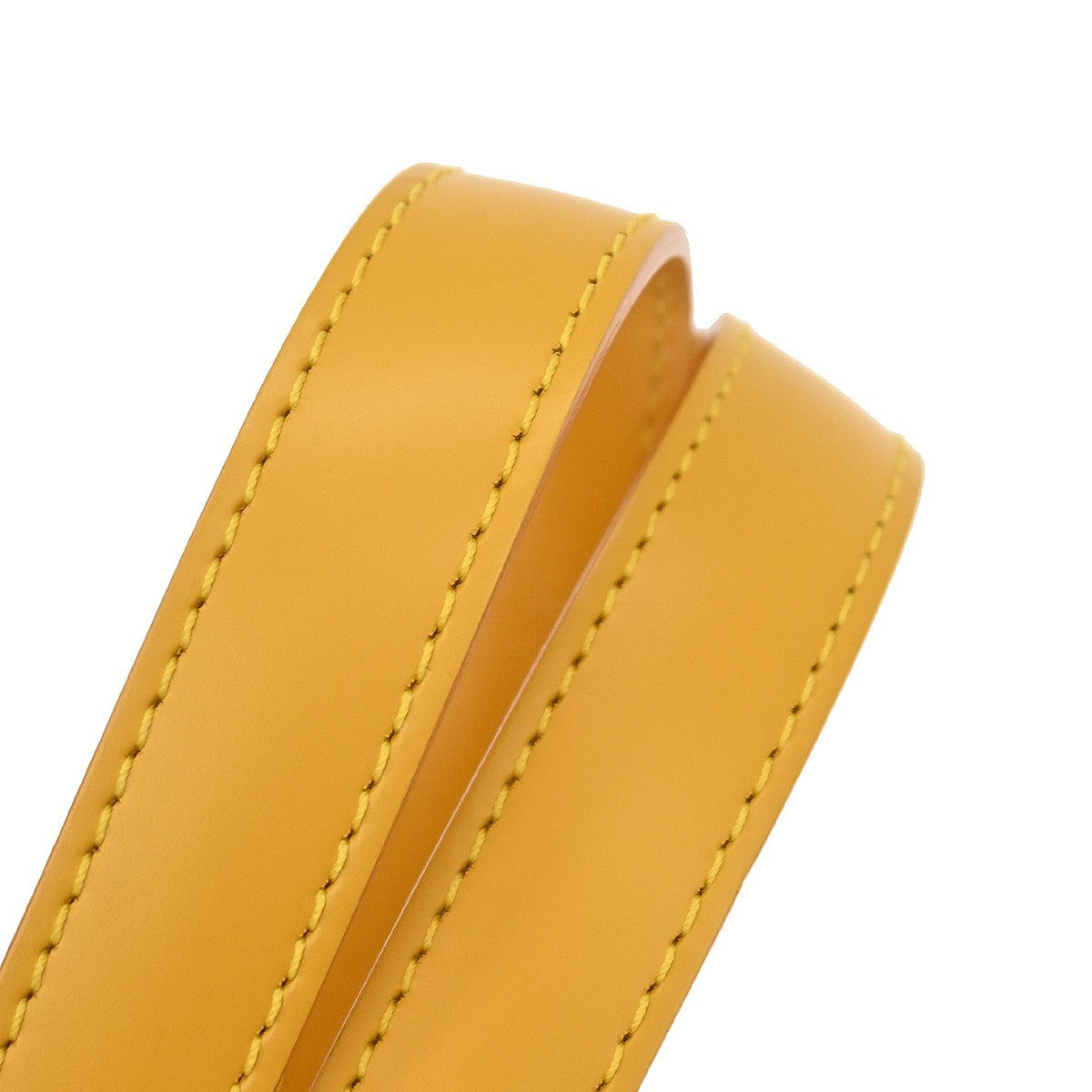 Louis Vuitton Saint Jacques Handbag Epi Leather Yellow Leather Shoulder Bag Bag (Pre-Owned)