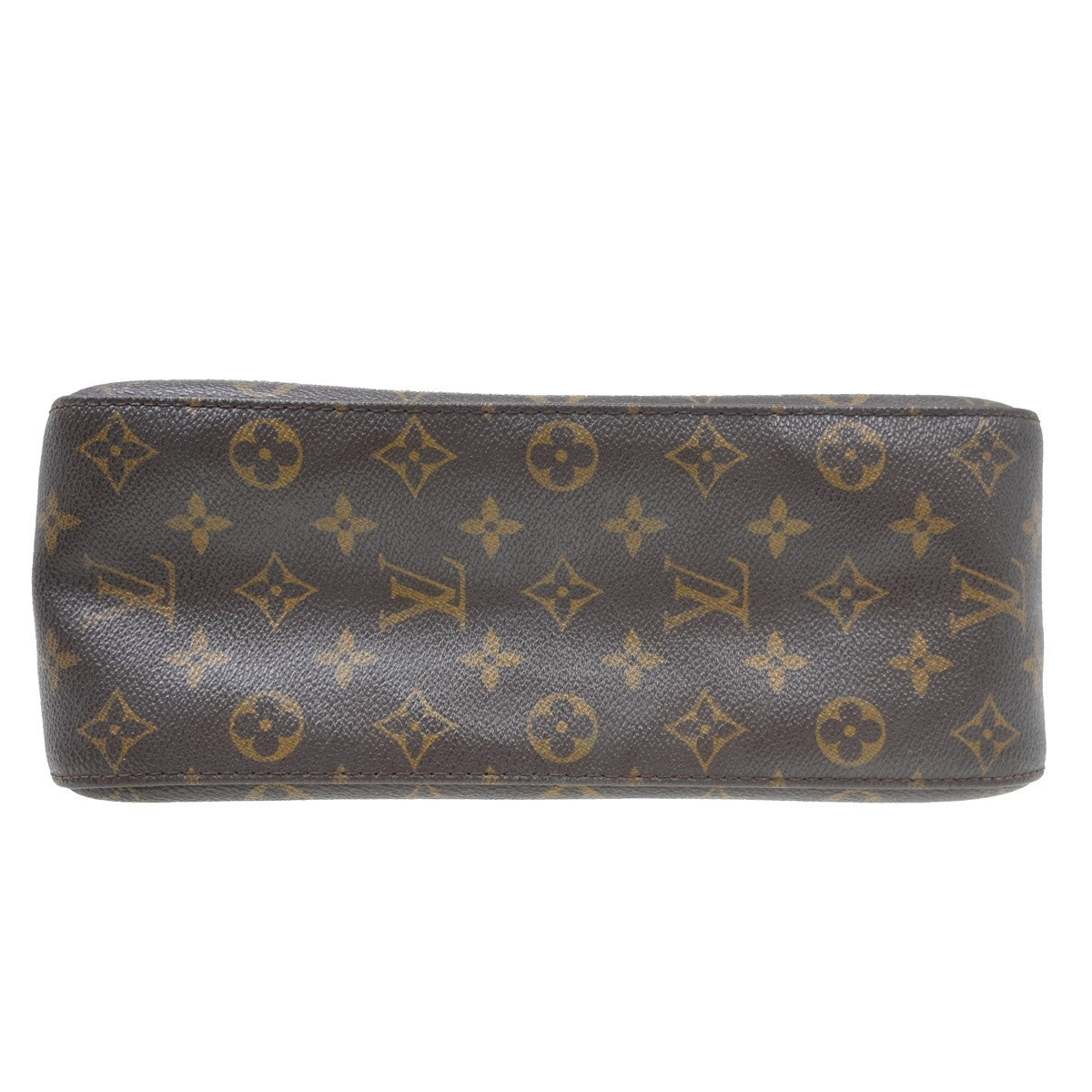 Louis Vuitton Monogram Looping Handbag Monogram Canvas Brown Canvas Shoulder Bag Bag (Pre-Owned)