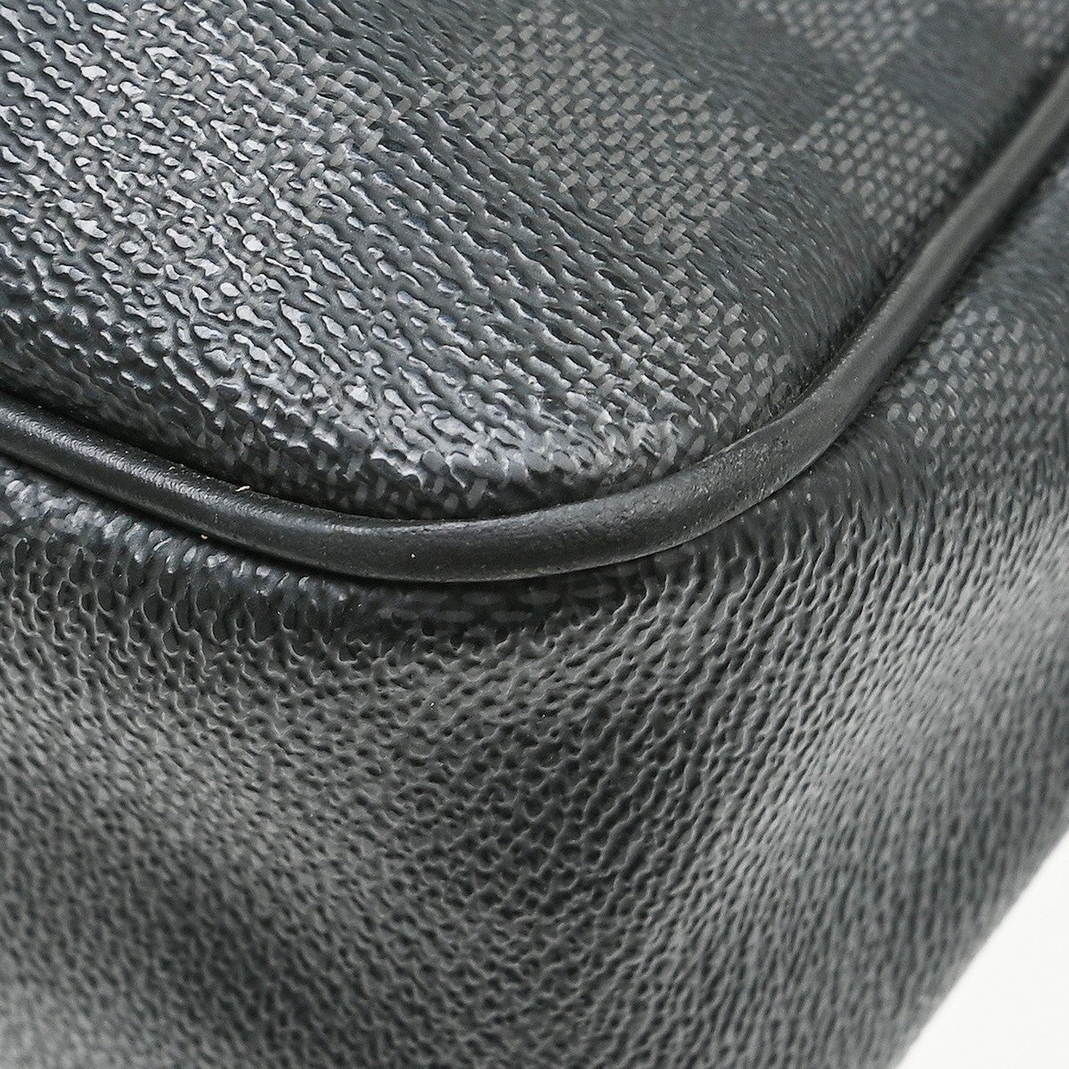 Louis Vuitton Daniel Messenger Bag Damier Graphite Gray Canvas Shoulder Bag Bag (Pre-Owned)