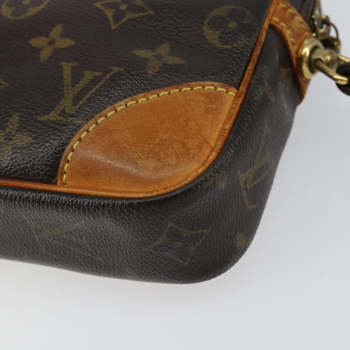 Louis Vuitton Marly Dragonne Clutch Monogram Canvas Brown Canvas Clutche & Pouche Bag (Pre-Owned)