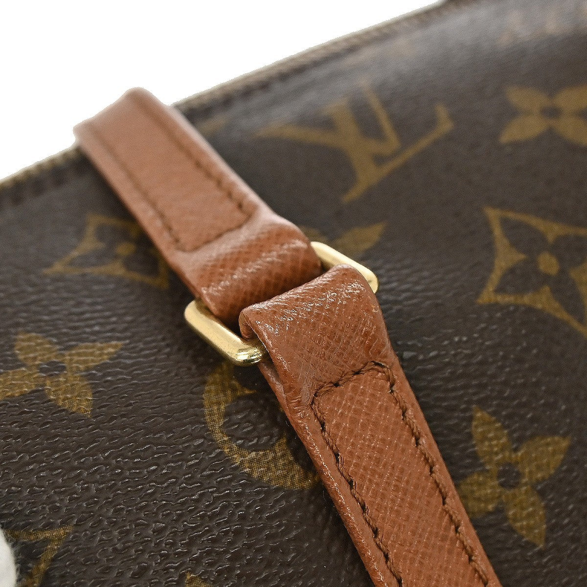 Louis Vuitton Papillon Handbag Monogram Canvas Brown Canvas Handbag (Pre-Owned)
