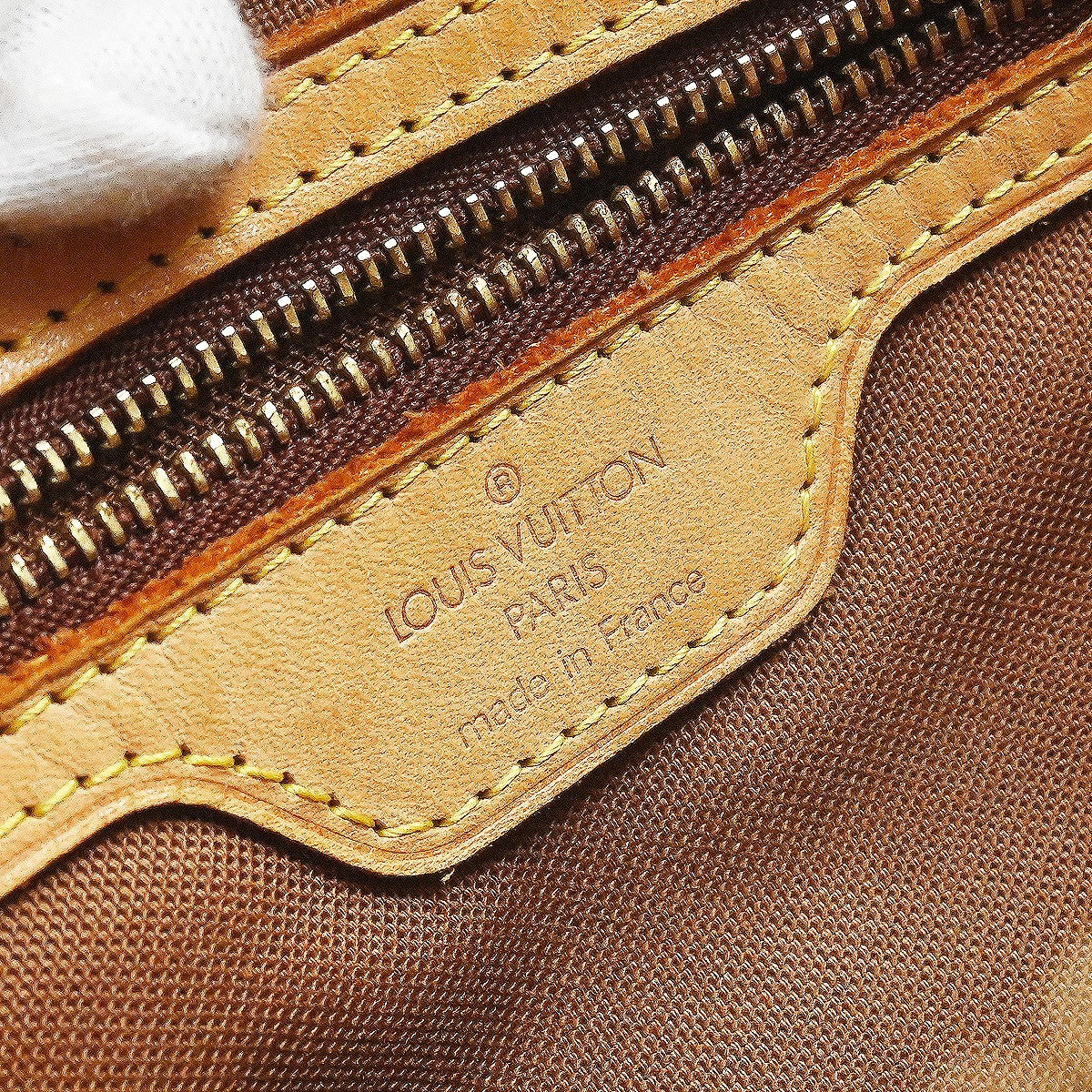 Louis Vuitton Cabas Piano Monogram Canvas Brown Canvas Tote Bag Bag (Pre-Owned)