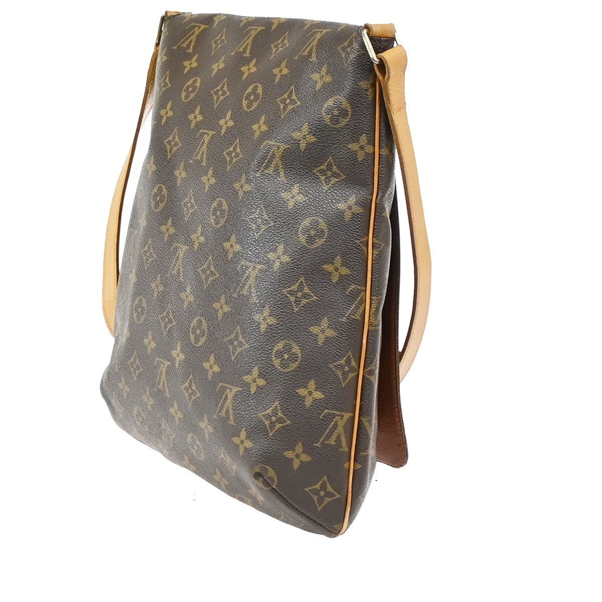 Louis Vuitton Musette Salsa Handbag Monogram Canvas Brown Canvas Shoulder Bag Bag (Pre-Owned)