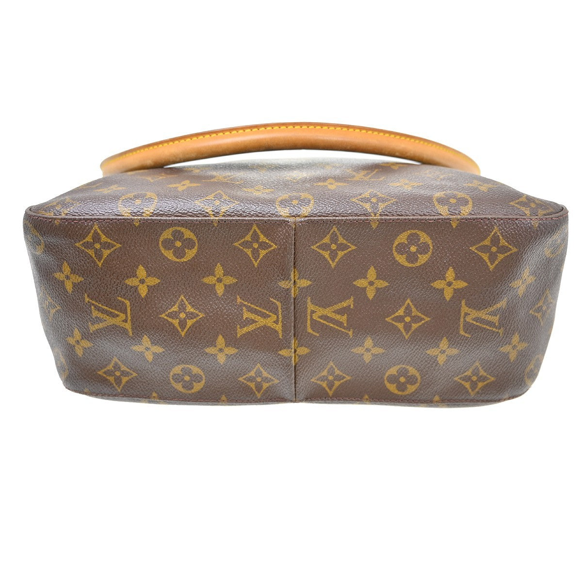 Louis Vuitton Monogram Looping Handbag Monogram Canvas Brown Canvas Shoulder Bag Bag (Pre-Owned)