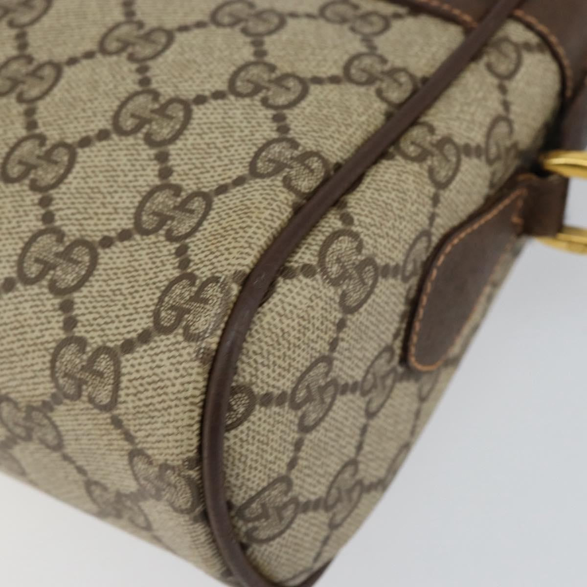 Gucci Vintage Ophidia Shoulder Bag Gg Canvas Beige Pvc Shoulder Bag Bag (Pre-Owned)