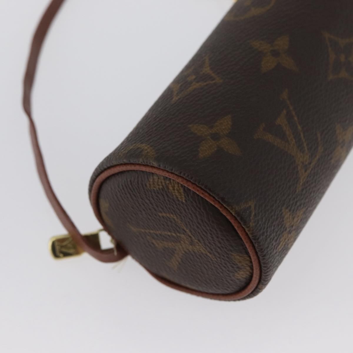Louis Vuitton Papillon Pochette Monogram Canvas Brown Canvas Clutche & Pouche Bag (Pre-Owned)