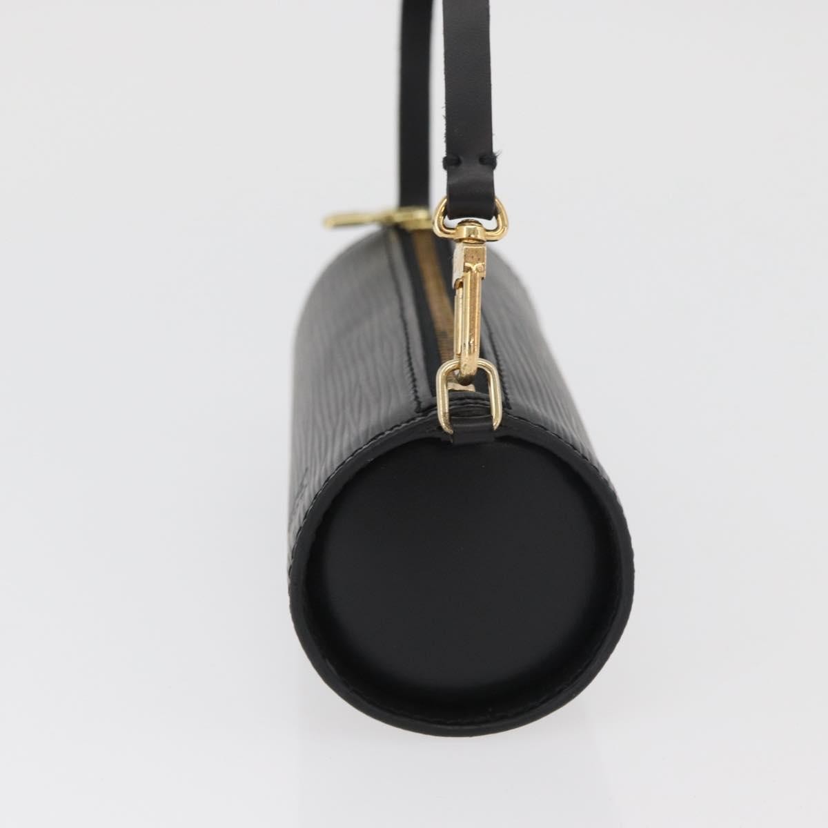 Louis Vuitton Soufflot Pochette Epi Leather Black Leather Clutche & Pouche Bag (Pre-Owned)