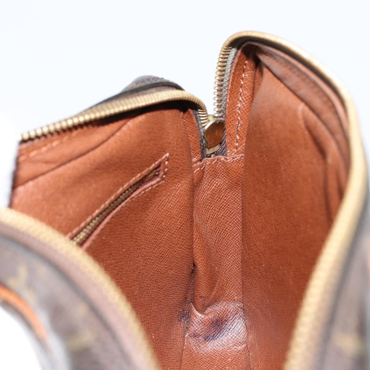 Louis Vuitton Marly Dragonne Clutch Monogram Canvas Brown Canvas Clutche & Pouche Bag (Pre-Owned)